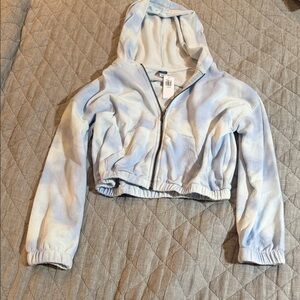 Old Navy Light Blue Zip-Up Hoodie